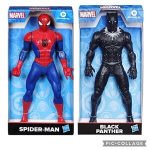 Marvel Spider-Man & Black Panther Action Figures